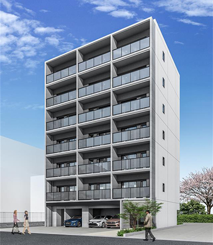 墨田区立川プロジェクトの外観